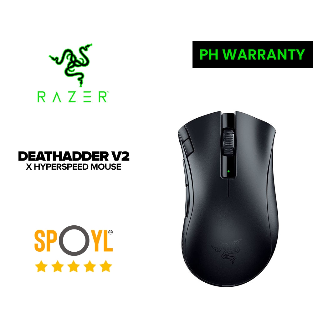 Razer Deathadder V2 X Hyperspeed mouse - Spoyl Store | Shopee Philippines