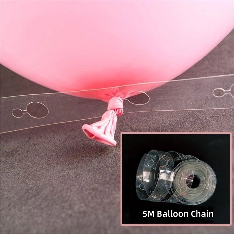 5M Balloons Chain Connect DIY Arch Wedding Party Birthday Background ...