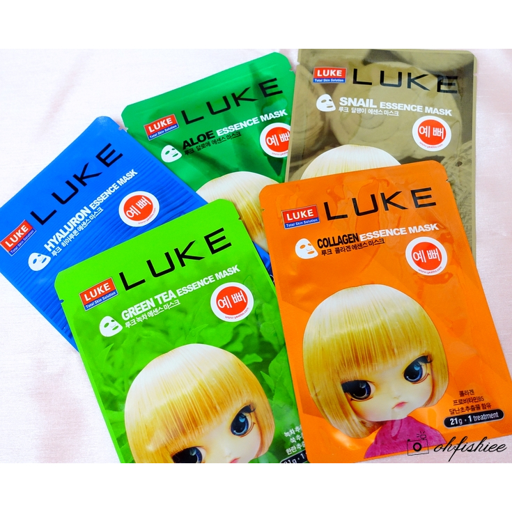 Luke Essence Mask 21g | Shopee Philippines