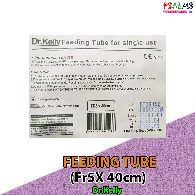 feeding tube fr5 x 100cm & FR5 X 40CM | Shopee Philippines