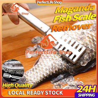 Fish scale remover Stainless Steel Fish Scale Remover Cleaner Scraper  Kitchen Peeler Tool