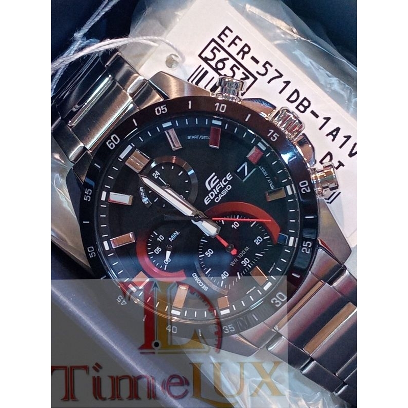 Casio Edifice EFR 571DB 1A1 Shopee Philippines