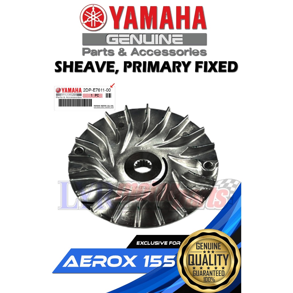 YAMAHA GENUINE SHEAVE, PRIMARY FIXED FOR AEROX 155 V1 & V2 /NMAX V1, V2 ...