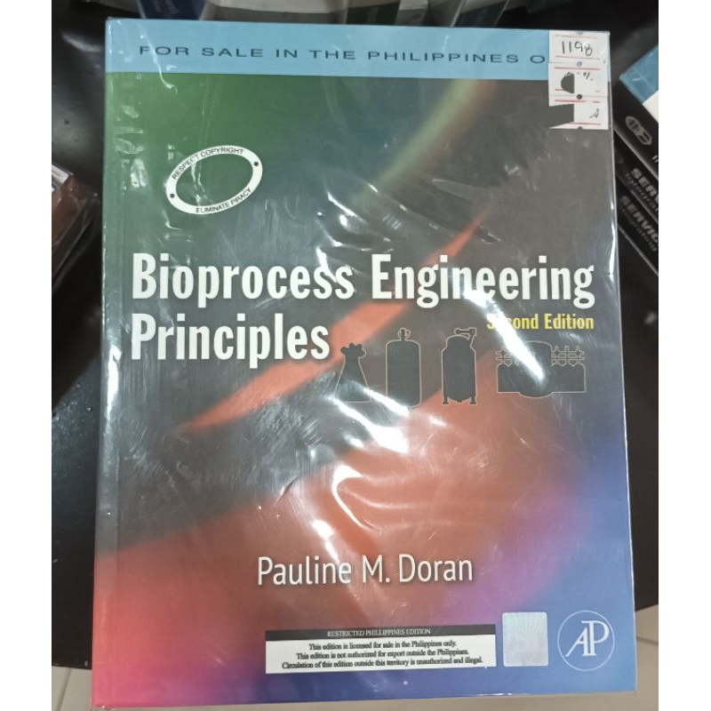 BIOPROCESS ENGINEERING PRINCIPLES BY. PAULINE M.DORAN ( BRAND NEW ...