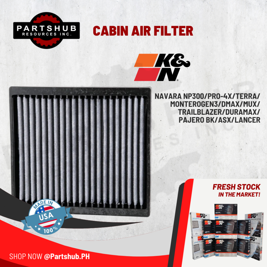 K&N Filters VF2004 Filtro abitacolo Filtro a lunga durata, 217
