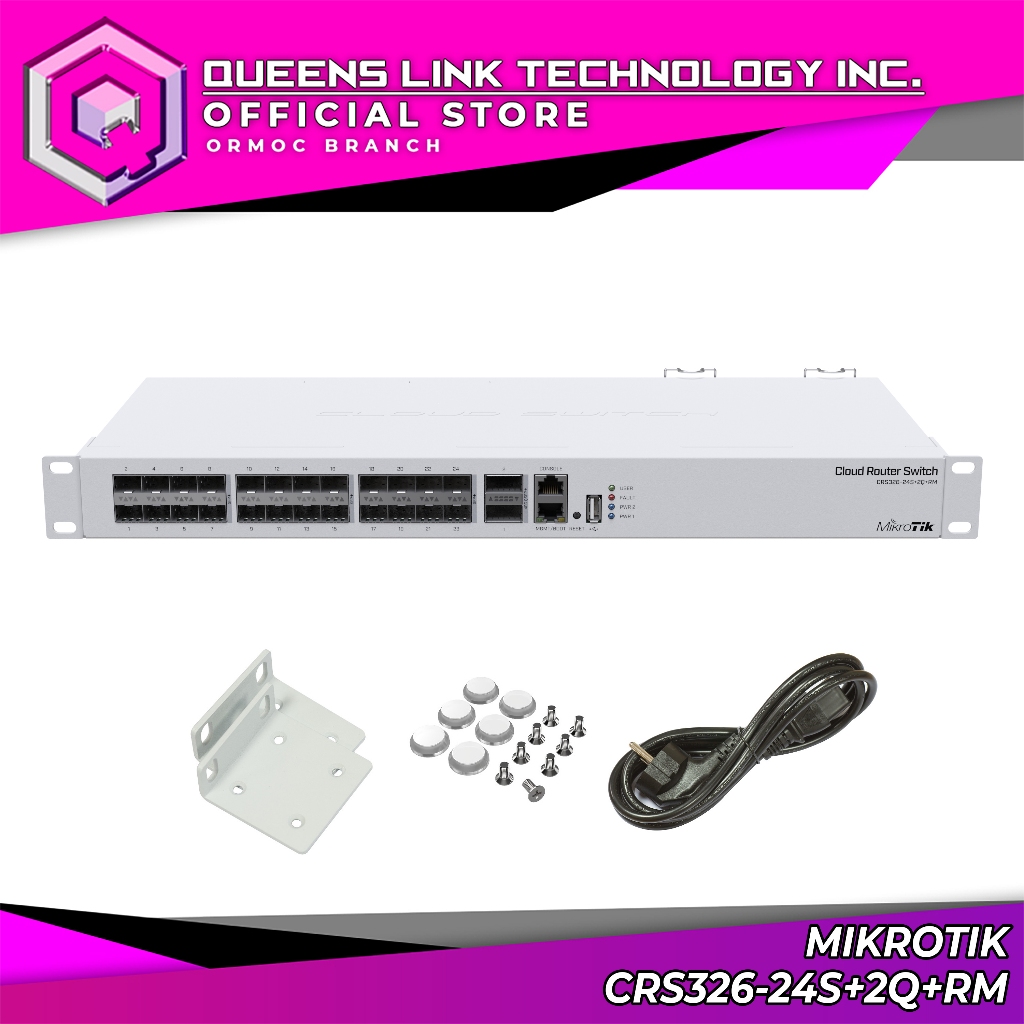 MIKROTIK CRS32624S2Q+RM Router Bandwidth Manager Shopee Philippines
