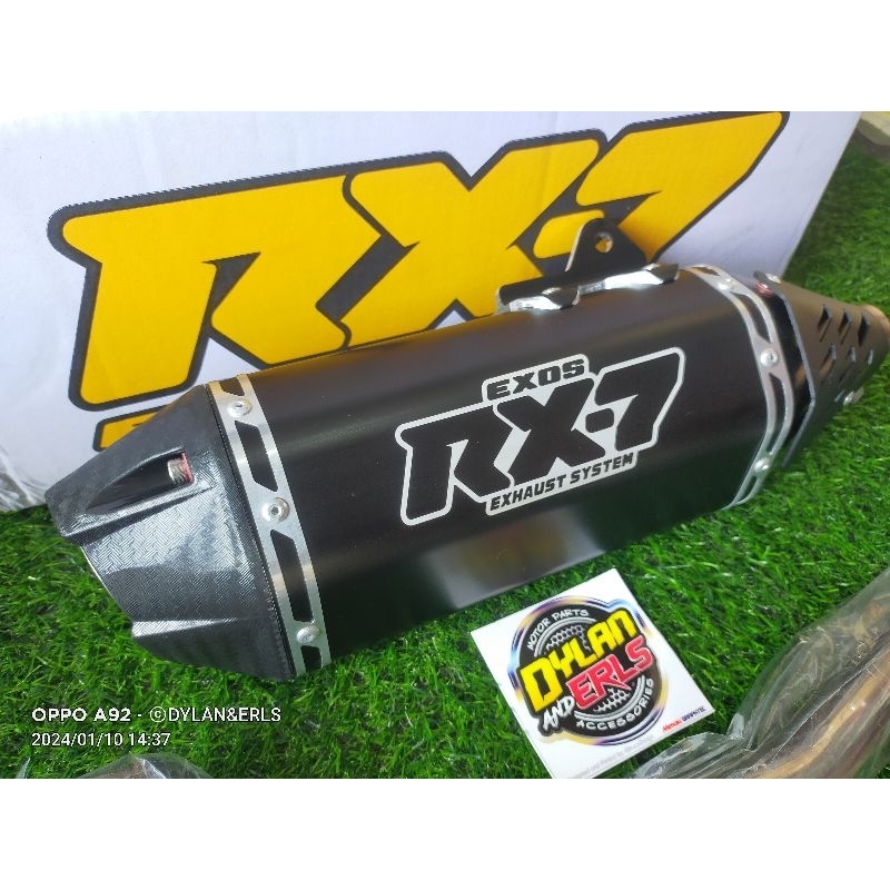 Exos Rx 7 Pipe For Click125150 Nmax V1v2 Aerox V1 M3 Mio Soul I 125 Shopee Philippines 2033