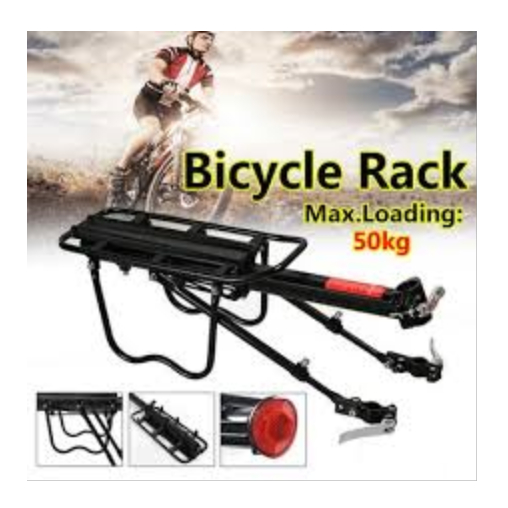 Alloy Bike Carrier MTB Aluminum Bicycle Racks Rear Luggage Rack Shelf ...