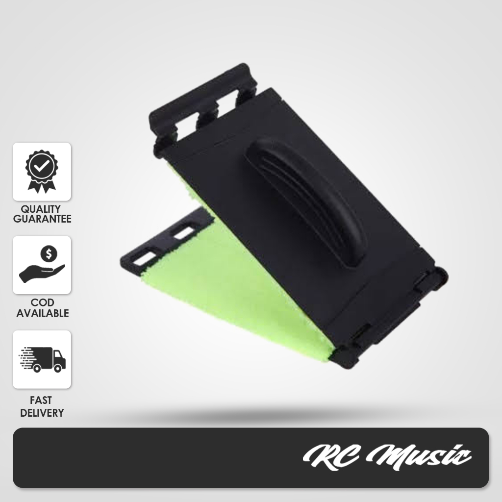 RC Music Guitar Strings Clean String Wiper Guitar Care (Black) Shopee