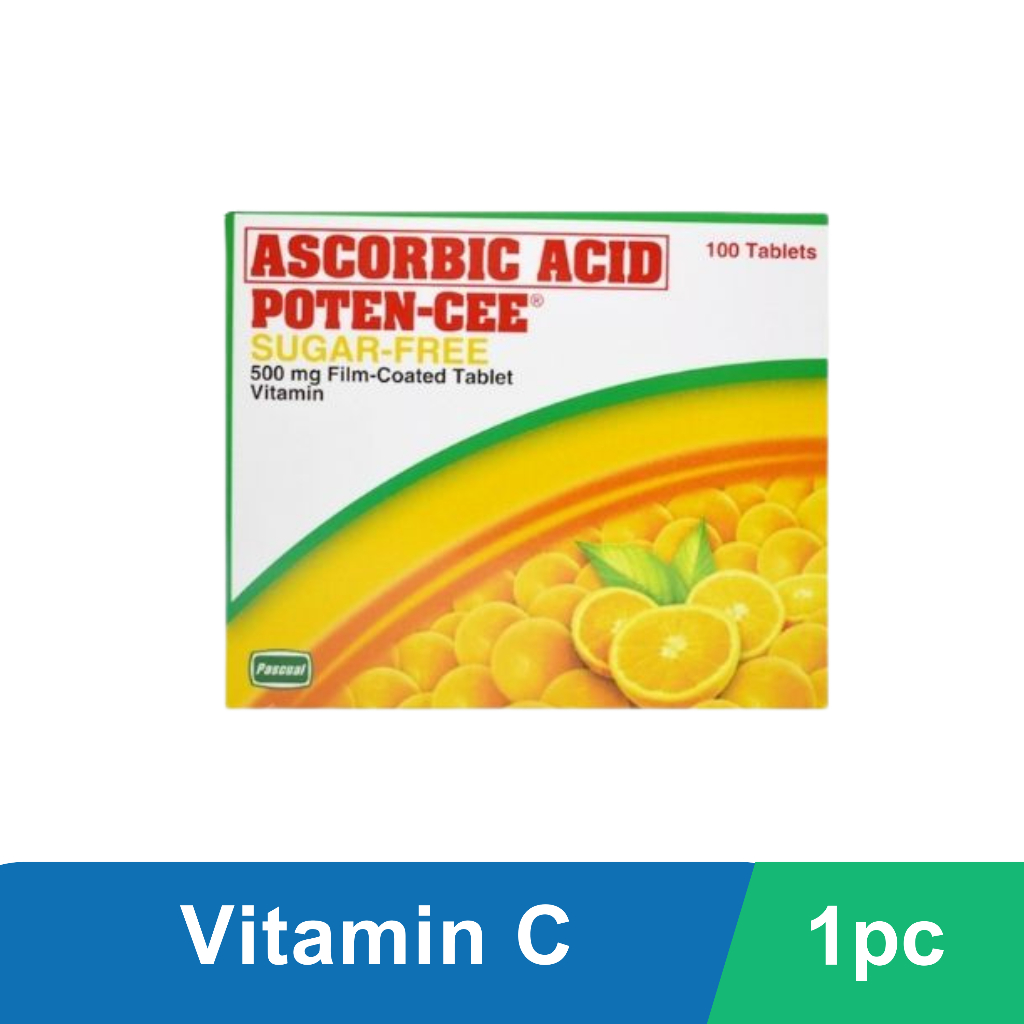 PotenCee l Sugar Free l Ascorbic Acid Vitamin C Tablet Shopee