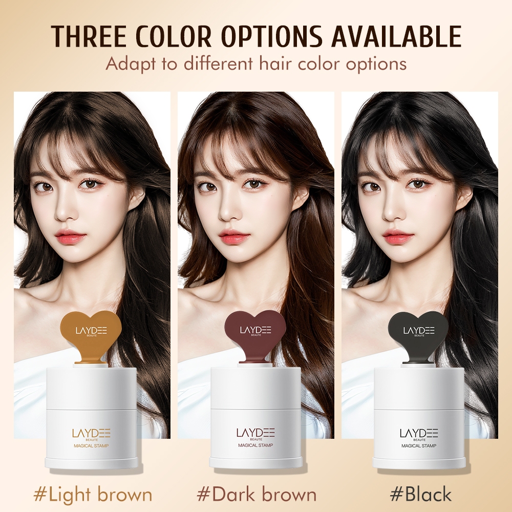STYLECLUB LAYDEE MAGICAL STAMP EYEBROW AND HAIRLINE POWDER WATERPROOF AND  SWEAT PROOF | Shopee Philippines
