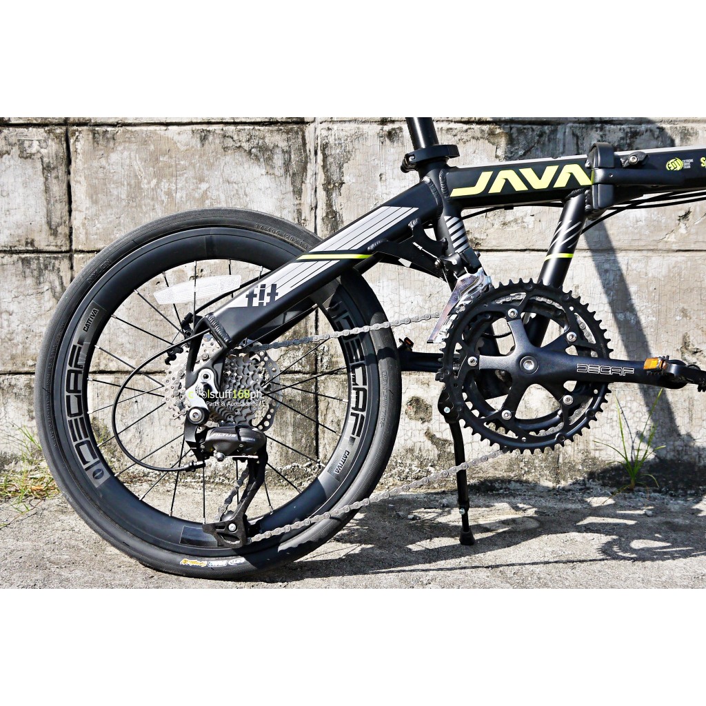 CS168ph JAVA Fit 20" 18-speed (406) Disc Brake Alloy Folding Bike with ...