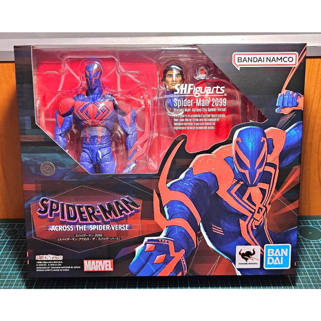 SHF Spider-Man 2099 S. H. Figuarts Across the Spider-Verse | Shopee ...