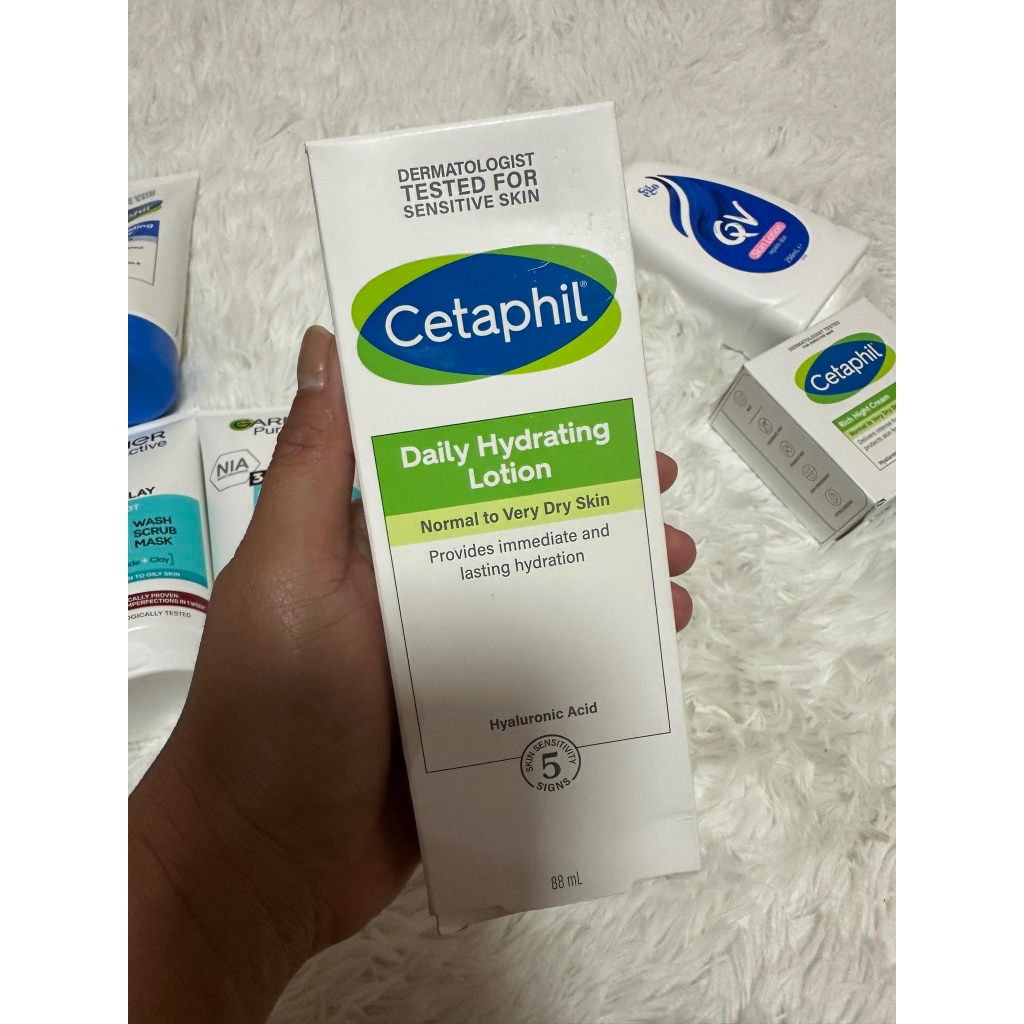 Authentic Cetaphil daily hydrating lotion 88ml | Shopee Philippines