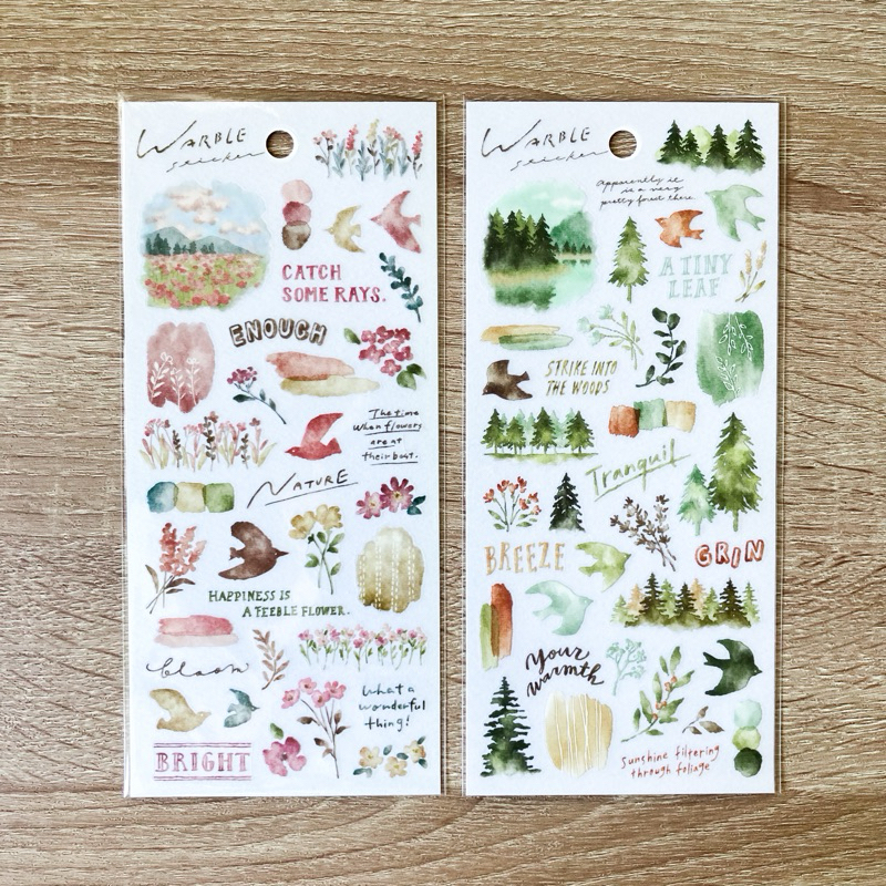 Mind Wave Warble Stickers | The Paper House | Shopee Philippines