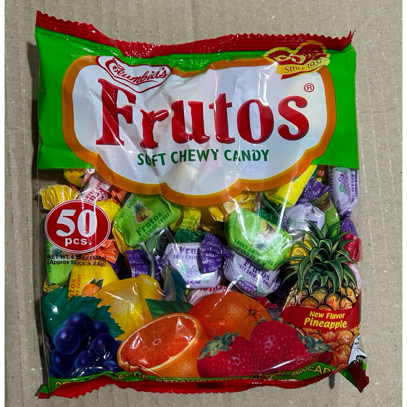 Frutos Tropical Soft Chewy Candy 50pcs 