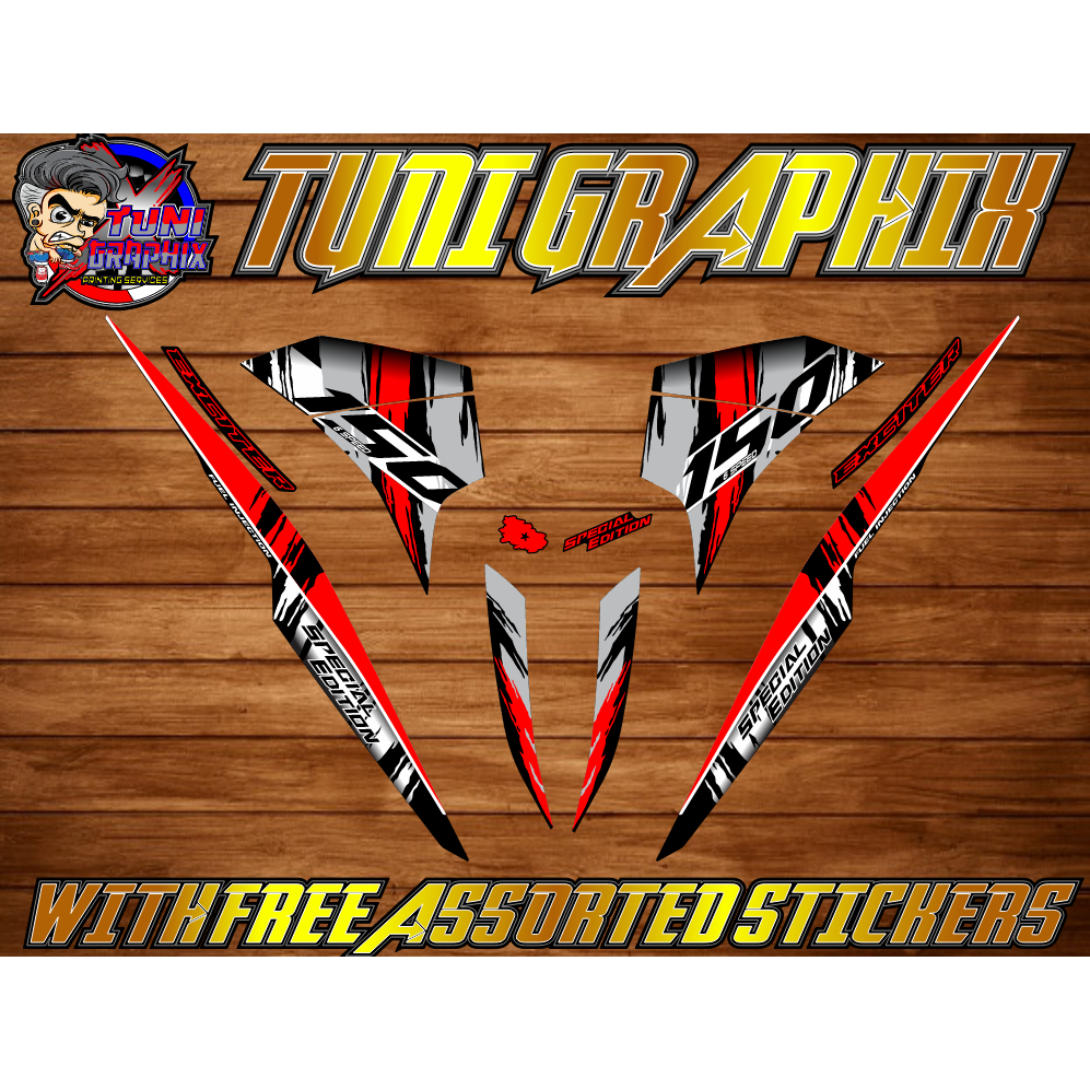 SNIPER 150 Decals 【 v3 Malaysian Concept EXCITER 150 】- High Quality ...
