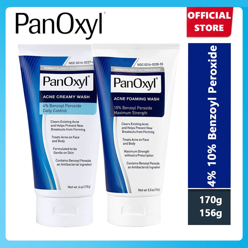 PanOxyl Acne Foaming Wash Benzoyl Peroxide 10 Acne Creamy Wash 4 for