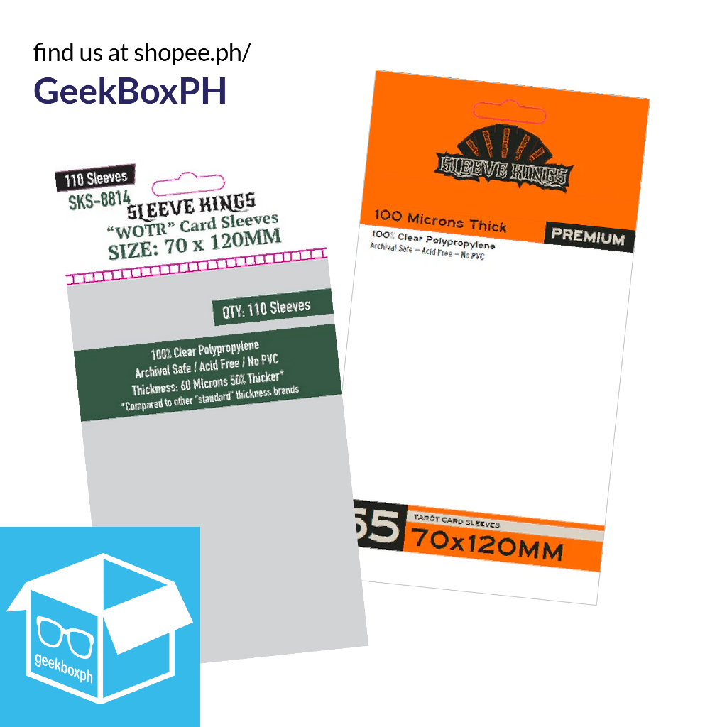 70x120mm Sleeve Kings WOTRTarot Card Sleeves (Standard/Premium
