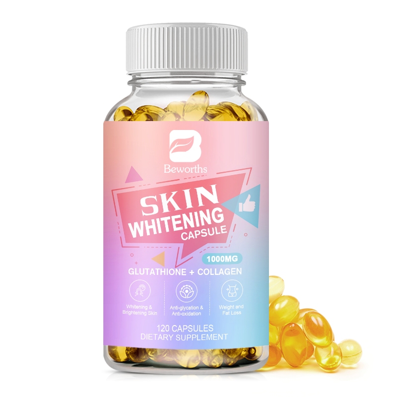 Beworths Skin Whitening Capsules With Glutathione Collagen Supplement ...