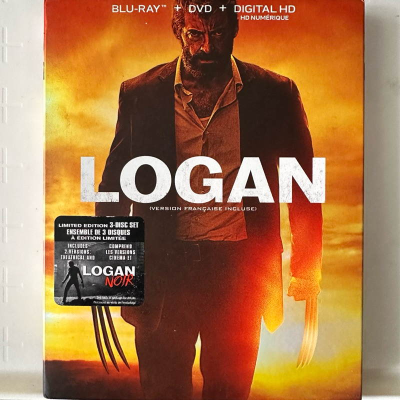 Logan Blu ray Movie Sealed And New Limited Edition Shopee