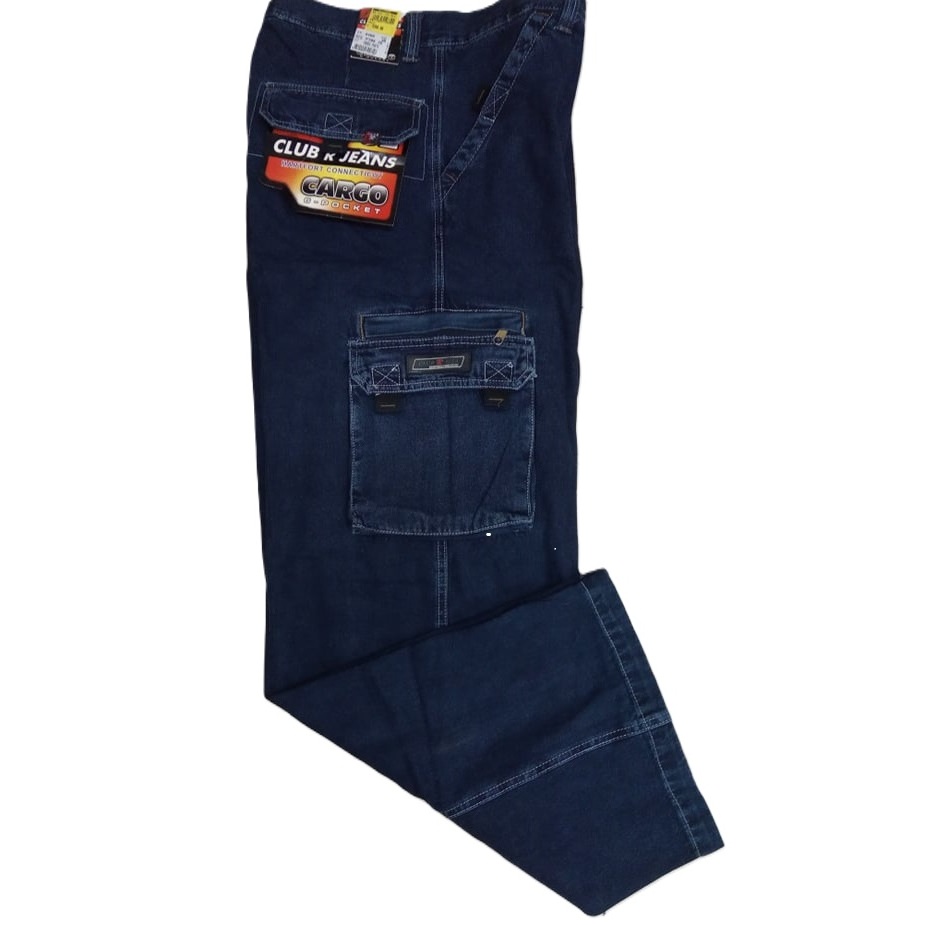 CLUB R #8490/8480/848 MENS CARGO DENIM PANTS | Shopee Philippines