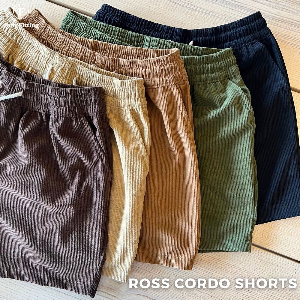 Ross Cordo Shorts - Men's Corduroy Shorts | Shopee Philippines