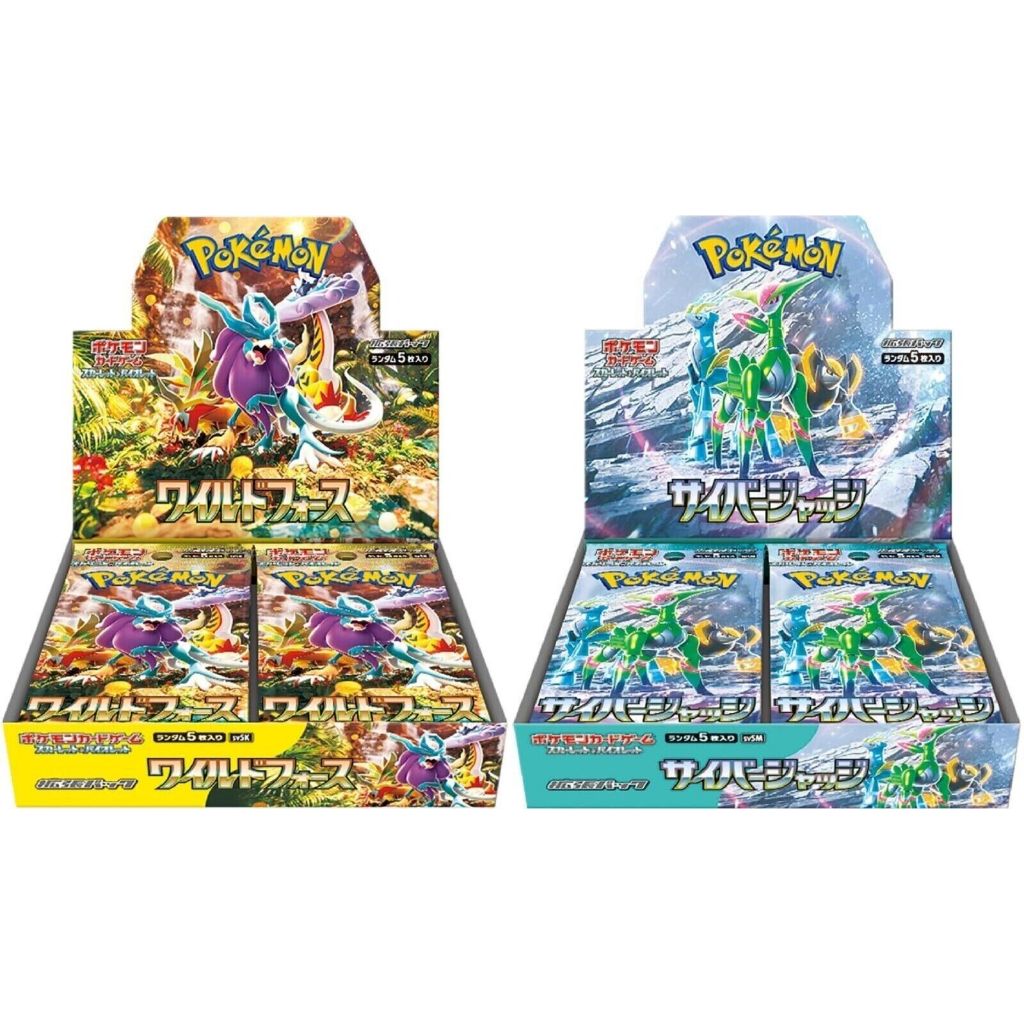 Pokemon Box Pokmon Cyber Judge SV5M Japanese Booster Box - Scarlet & Violet  Era, Factory Sealed Japan Cyber Judge Booster Box