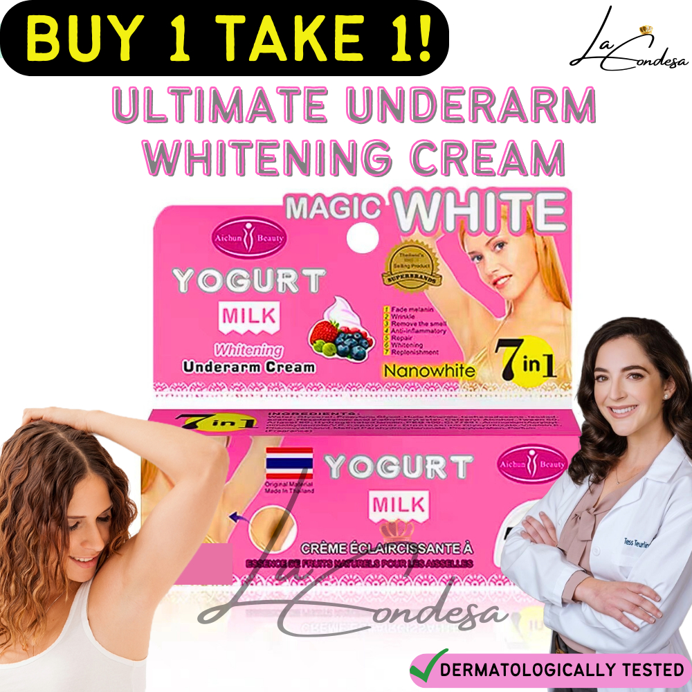 BUY 1 TAKE 1 Magic White Yogurt Milk Whitening Underarm Cream 7in1