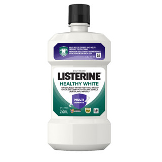 Listerine Healthy White Mouthwash 250ml: whitening mouthwash, mouth ...