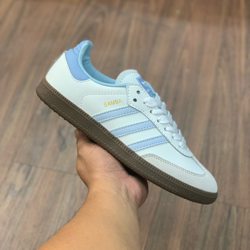 Adidas Samba Halo Blue | Shopee Philippines