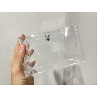 Tip Box Acrylic Tip Box with lock 6x4x4 inches comes with two keys ...