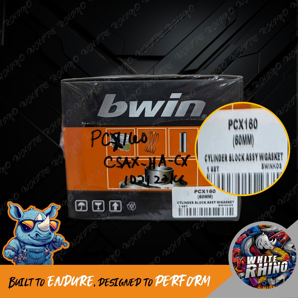BWIN PCX160 60MM CYLINDER BLOCK ASSY WITH PISTON KIT HIGH QUALITY PCX ...