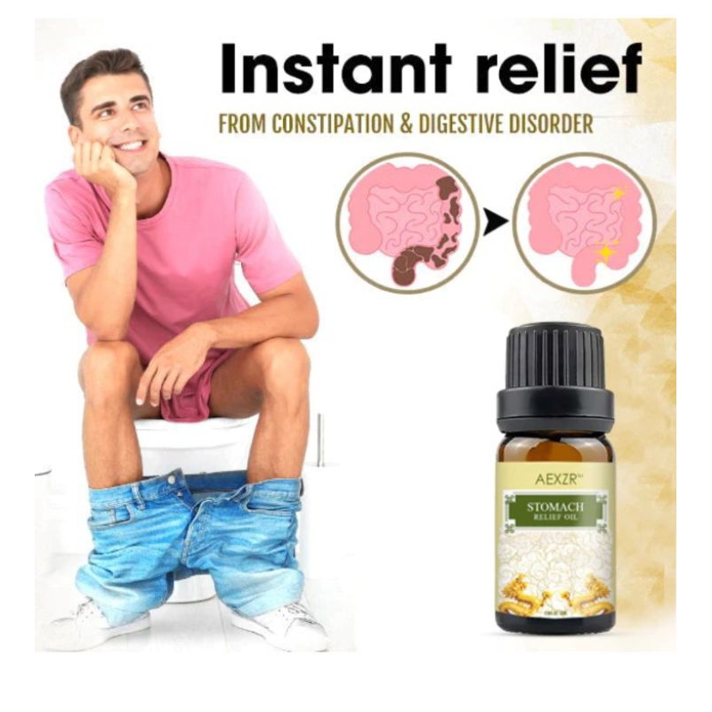 Original aexzr stomach relief oil detoxifies digestive system 7