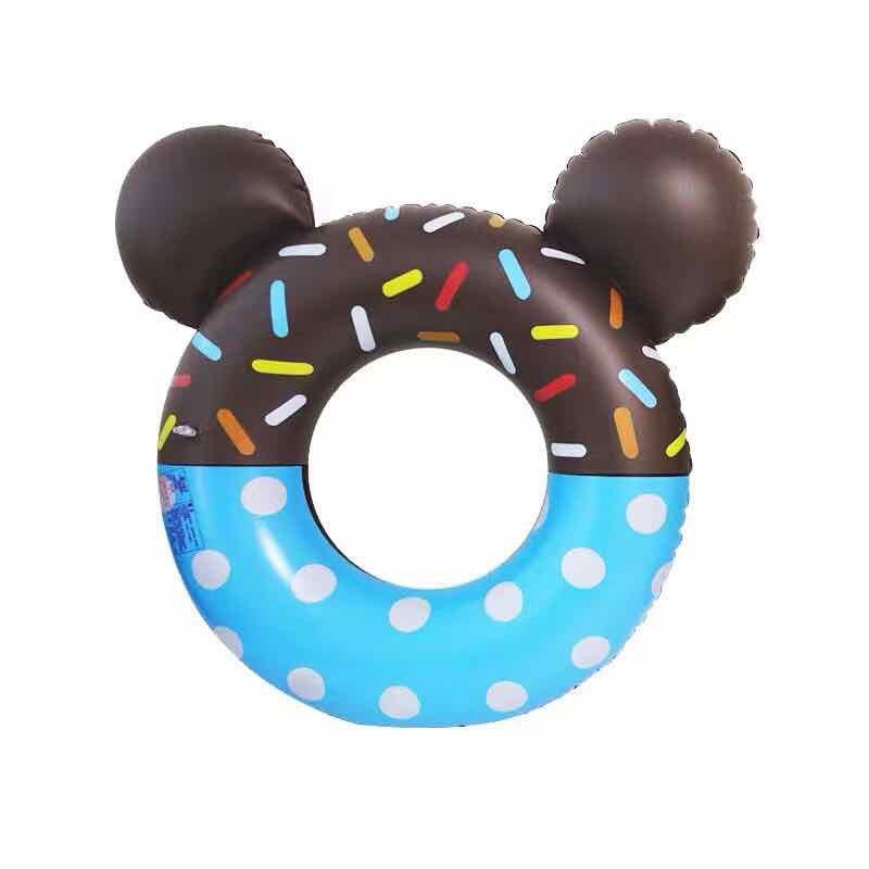 SUMMER SWIMMING INFLATABLE CHARACTER DONUTS INFLATABLE FLOATER FOR KIDS ...
