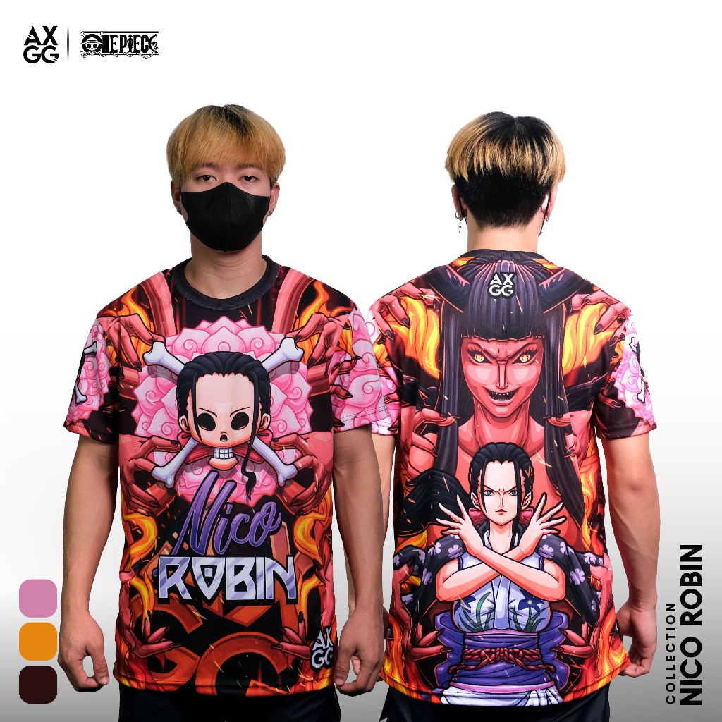 AXGG One Piece - Robin Anime T-Shirt / Longsleeves / Jacket | Shopee ...