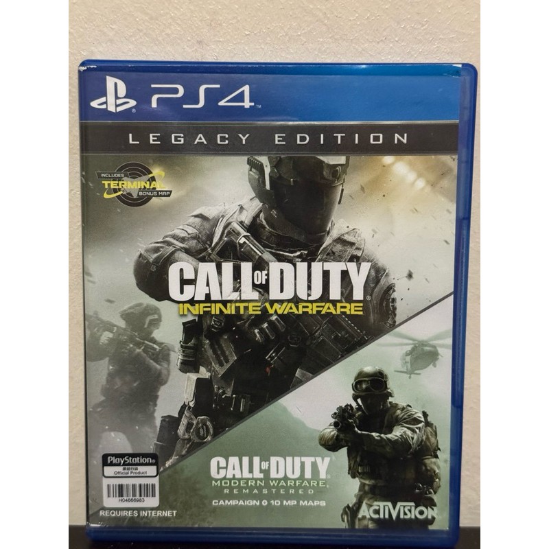 Call Of Duty Infinite Warfare Legacy Edition [preloved] Ps4 Shopee Philippines