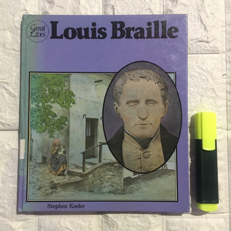 Louis Braille Stephen Keeler [Hardbound] Used Condition Shopee