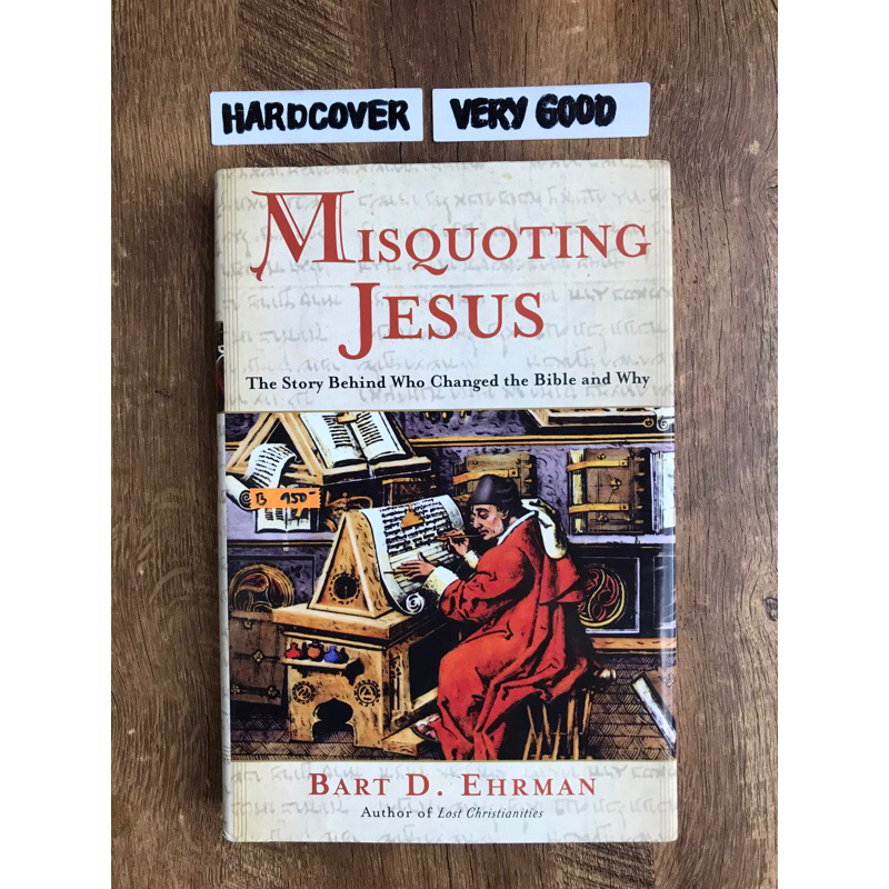 Misquoting Jesus: Who Changed the Bible Bart Ehman religion | Shopee ...