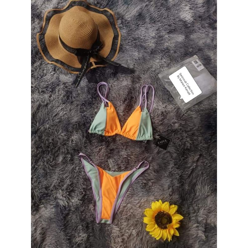 Tri Color Micro Bikini | Shopee Philippines