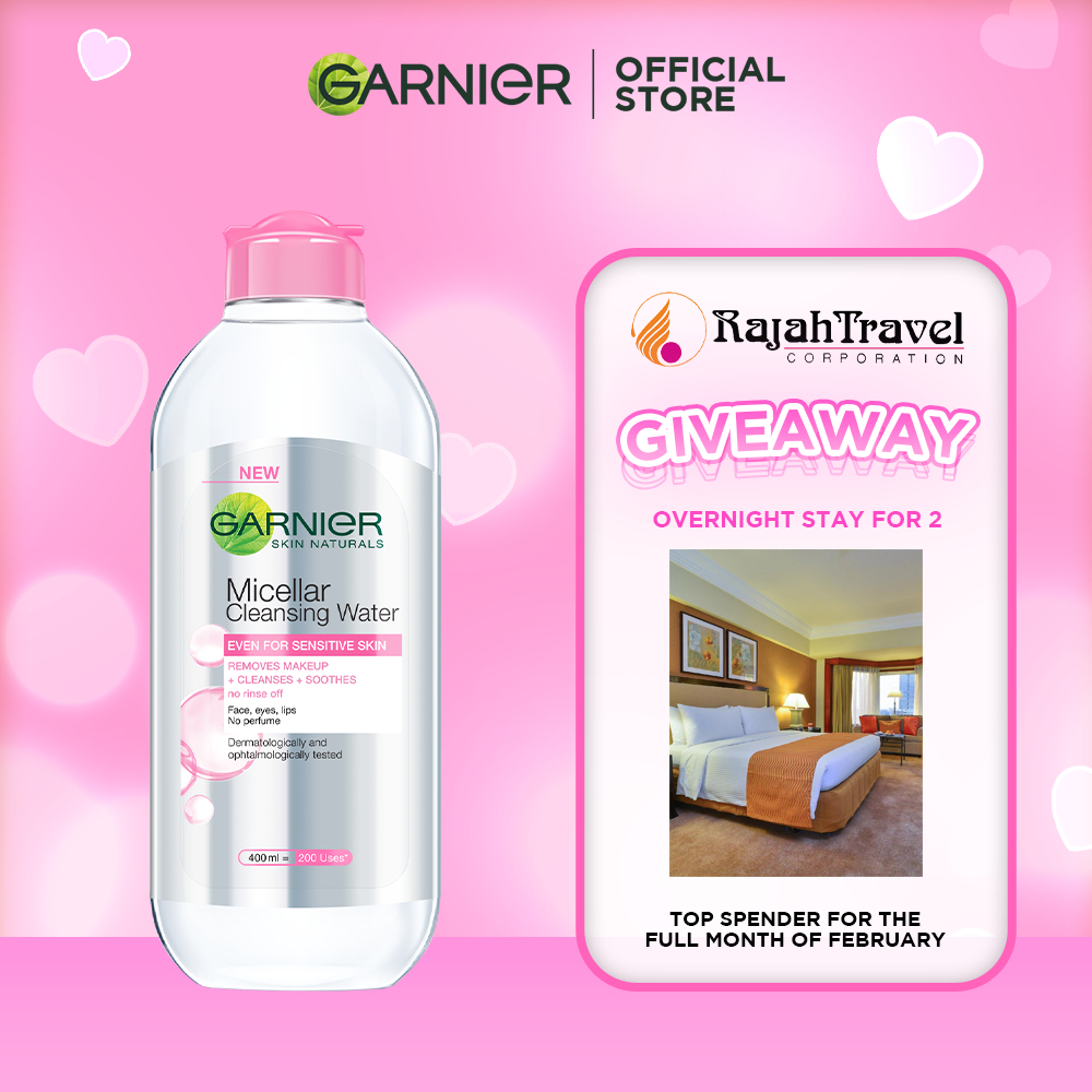 Garnier micellar deals water pink