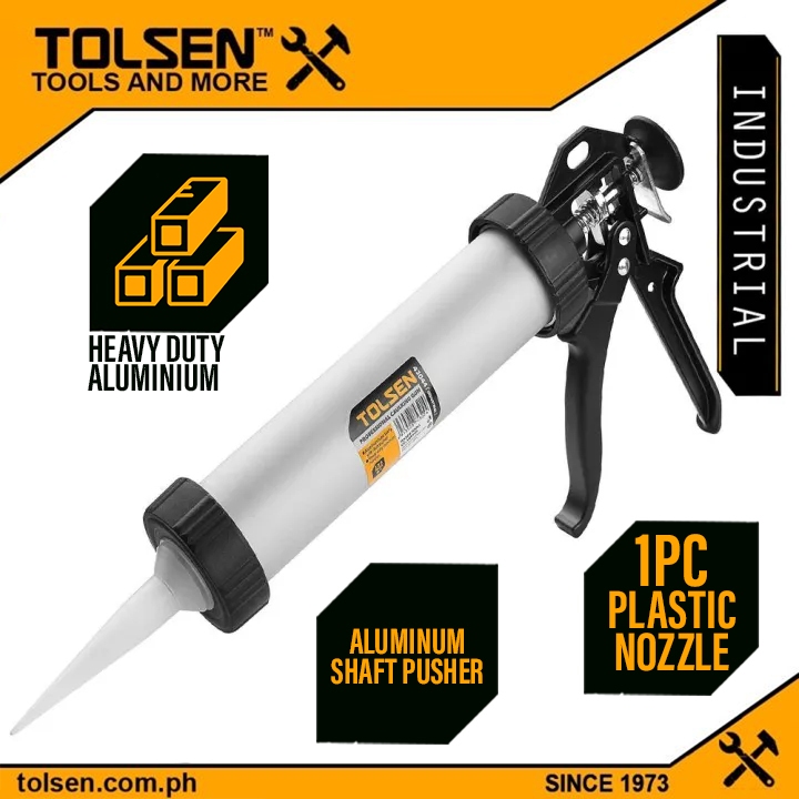 Tolsen Professional Silicon Caulking Gun (9″ 15") Shopee Philippines
