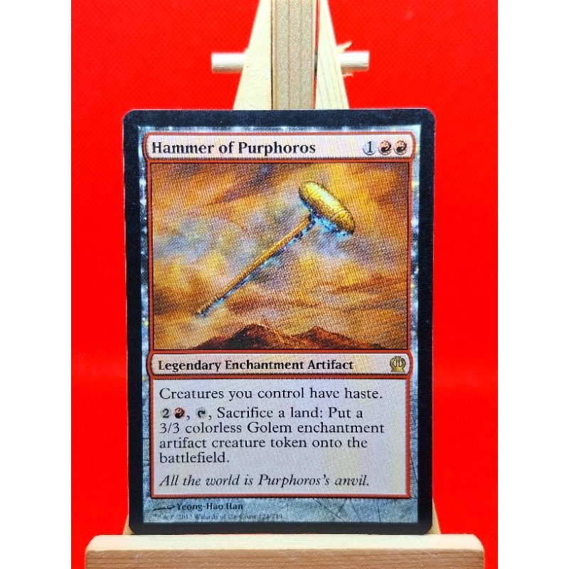 MTG Magic the Gathering Hammer of Purphoros Shopee Philippines