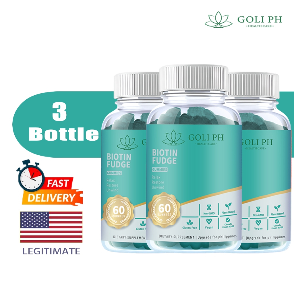 Goli Ph Biotin Collagen Gummies Anti Hair Loss Strong Nails Skin Care High Vitamin Biotin Health 9663