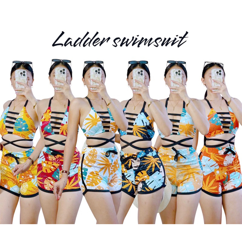 BMM Ladder two piece swimsuit Shopee Philippines