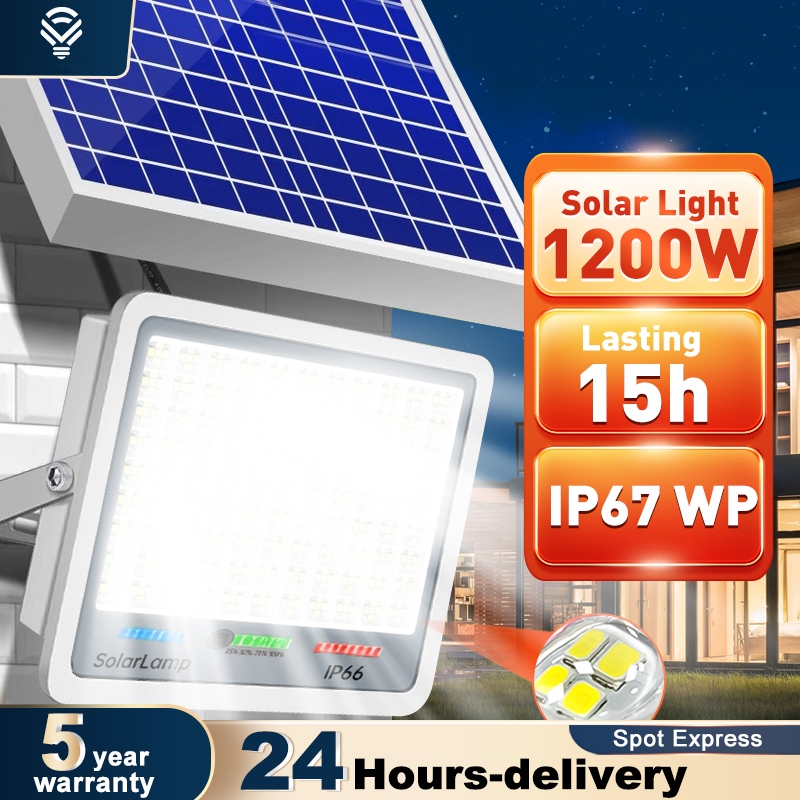 Spot Solar light 1200W Highlight Led IP67 Waterproof Solar Light ...