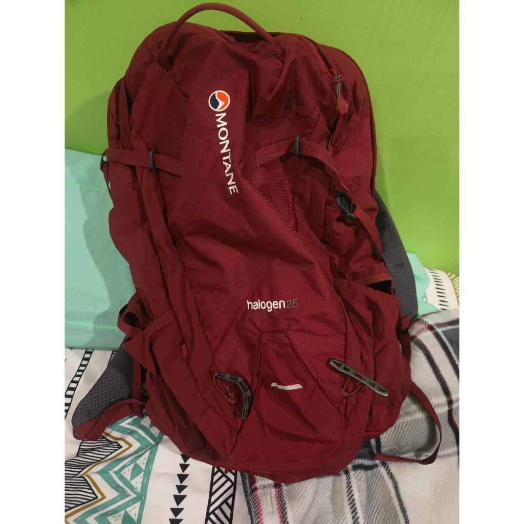 Montane Halogen 25l hiking backpack korean surplus Shopee Philippines