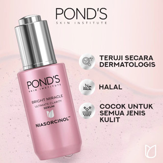 POND'S Niasorcinol Bright Miracle Ultimate Clarity Serum 50x | Shopee ...