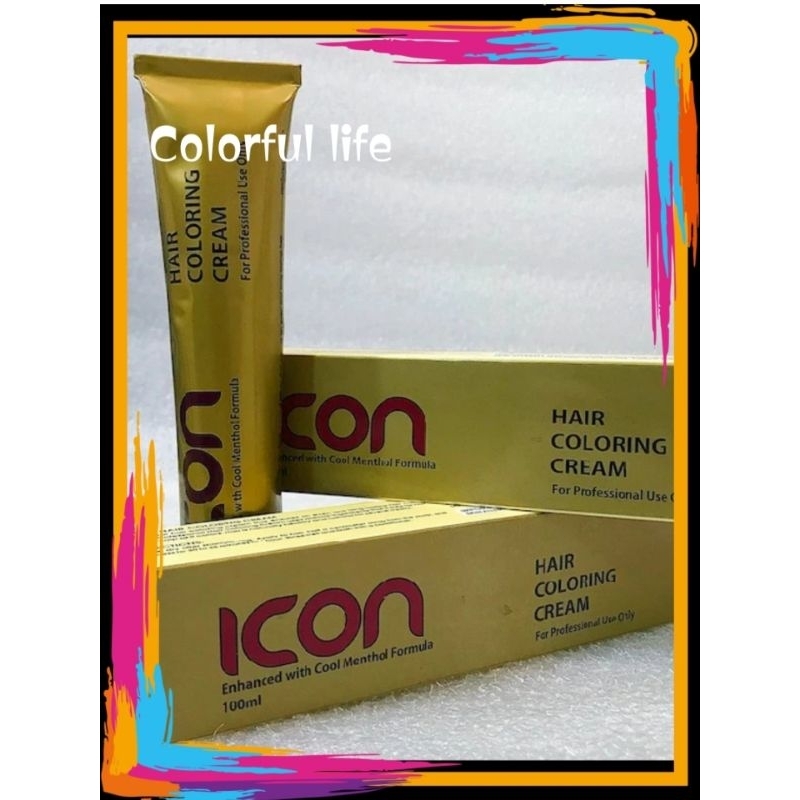ICON Hair Coloring 100ml. | Shopee Philippines