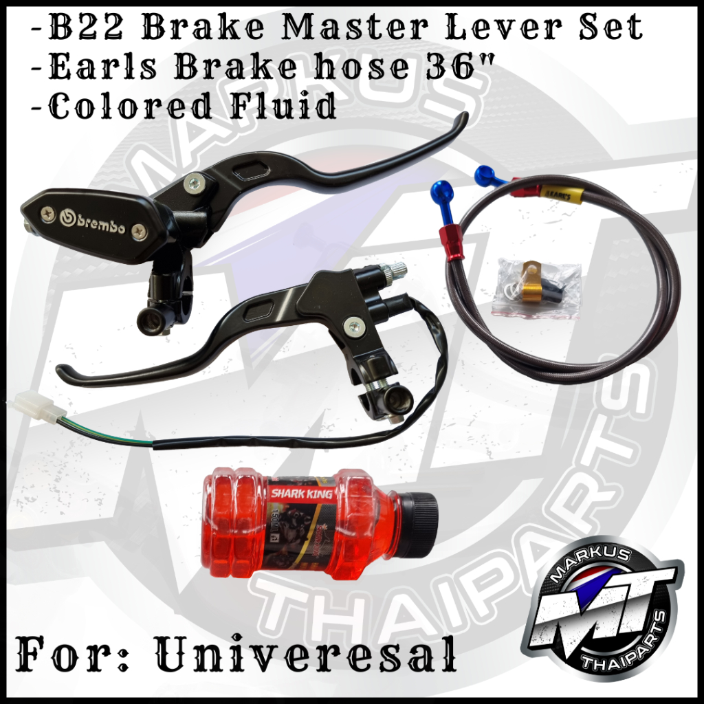 B22 Universal Brake Master Lever Set for Raider 150, Mio, Click, Beat ...